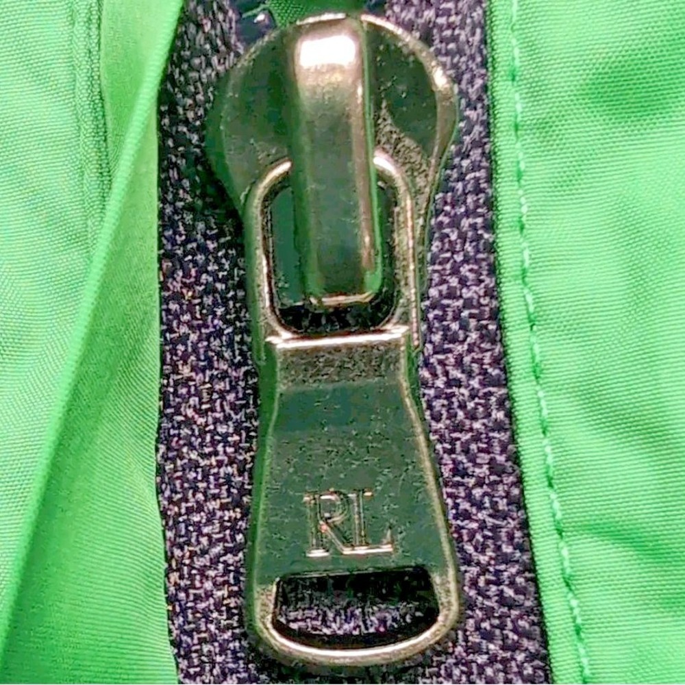 Polo Golf Ralph Lauren 1/4 Zip Windbreaker Mens L Green Pullover Short Sleeve - Picture 8 of 16